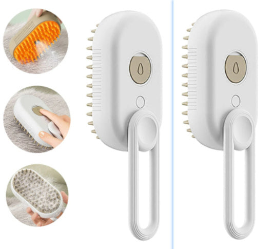 Pecatty-Cat Steam Brush Steamy Dog Brush 3 In 1 Electric Spray Cat Hair Brushes For Massage Pet Grooming Comb Hair Removal Combs Pet Products